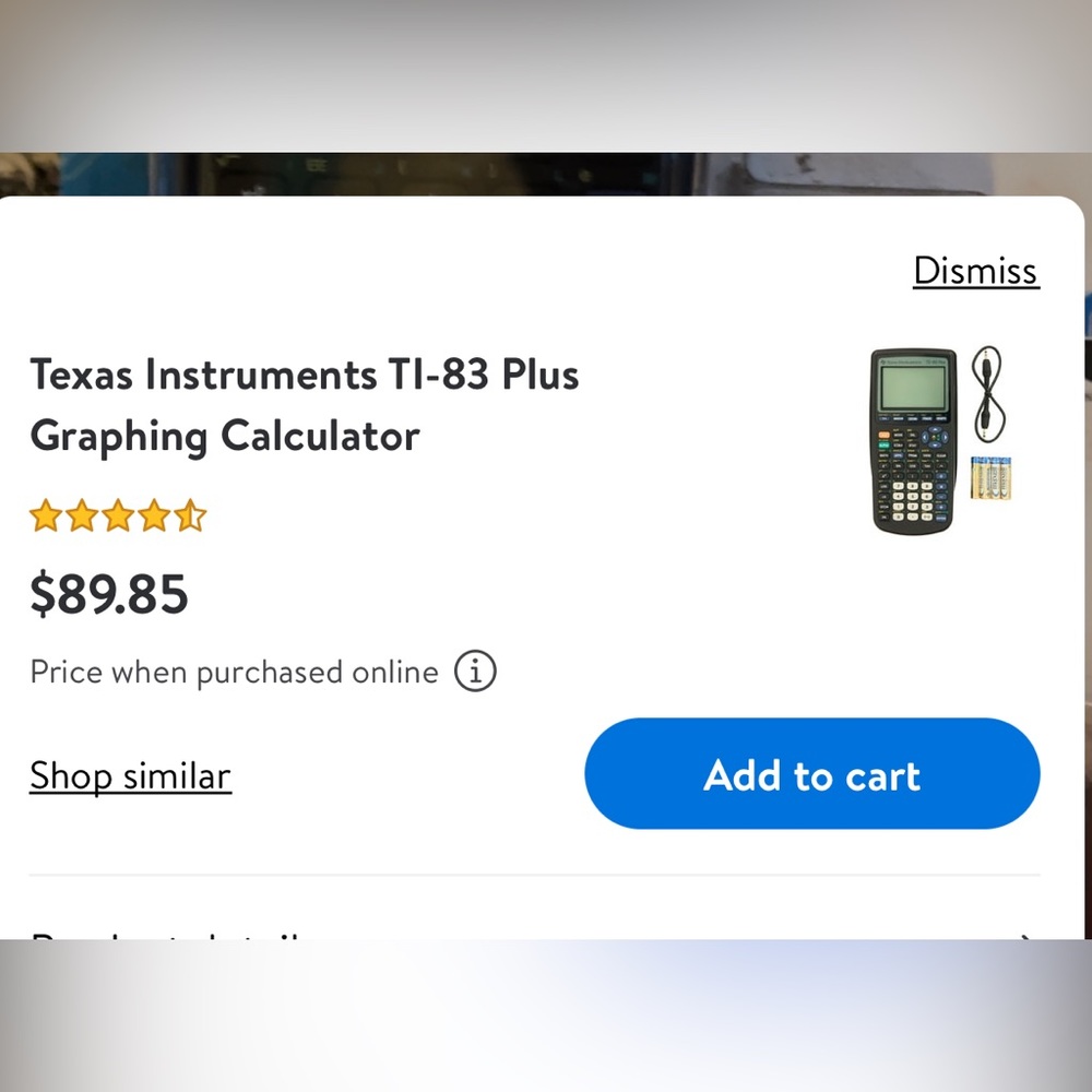 Texas Instruments TI-89 Plus graphing calculator